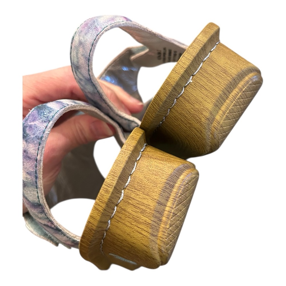 Alegria Leather Sandals with Adjustable Straps Kendra Impressionista US 7-7.5 - Picture 6 of 13